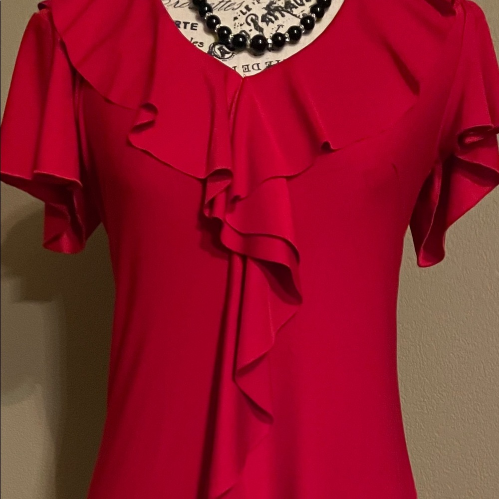 Red dress